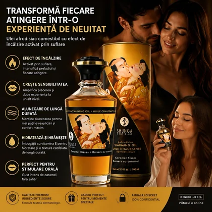 Ulei Masaj Aphrodisiac Warming Oil Caramel 100ml