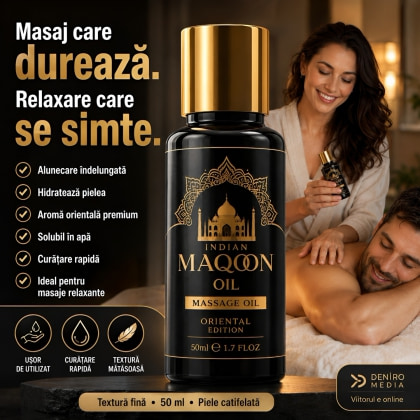Ulei de Masaj Magoon Indian pentru Cupluri 50 ml