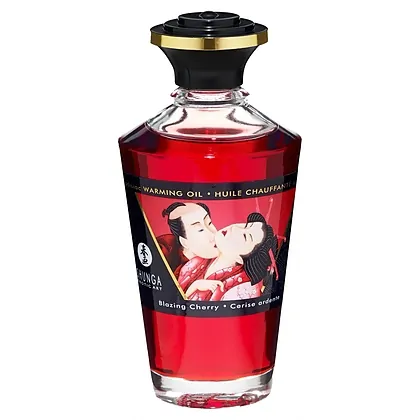 Ulei Masaj Shunga Aphrodisiac Warming Cireșe 100ml