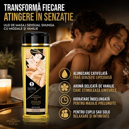 Ulei Masaj Shunga Migdale 250ml
