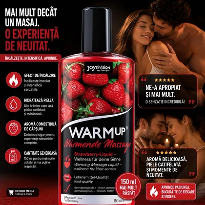 Ulei Masaj Warmup Strawberry 150ml