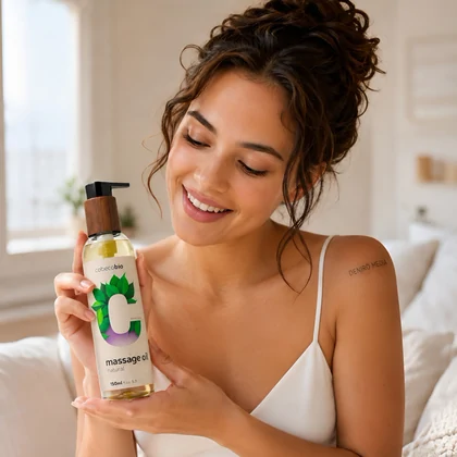 Ulei Natural De Masaj Cobeco Bio 150 ml, Hidratare Delicată