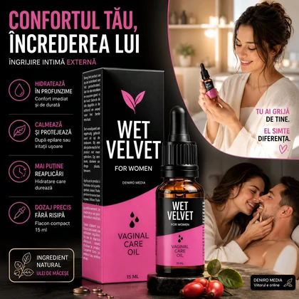 Ulei Pentru Zona Intimă Morningstar Wet Velvet Oil 15ml