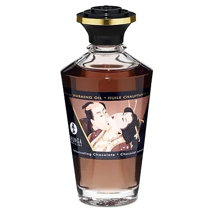 Uleiul Afrodisiac de Masaj cu Ciocolată cu Efect Încălzitor 100ml