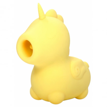 Unihorn Bean Blossom: Vibrator Mini 10+10 Reîncărcabil Galben