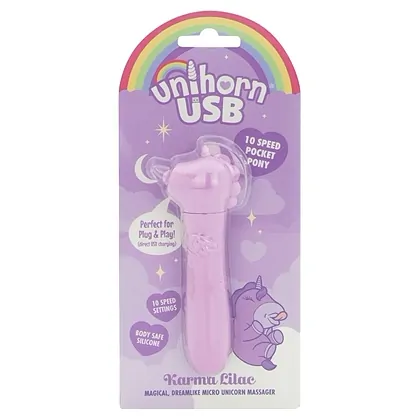 Unihorn Karma Lilac - USB Reîncărcabil, 10 Moduri