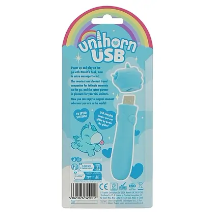 Unihorn Mini Vibrator Unicorn – 10 Moduri, Reîncărcabil