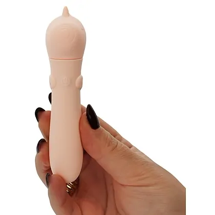 Unihorn Mini Vibrator USB 10 Moduri, Reîncărcabil 14.3 cm