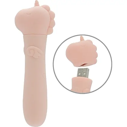 Unihorn Mini Vibrator USB 10 Moduri, Reîncărcabil 14.3 cm