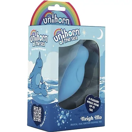 Unihorn Narwhal – Dublu Vibrator Clitoridian, 10 Moduri