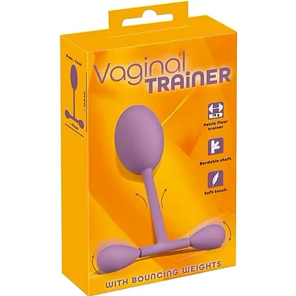 You2Toys Antrenor Pelvin cu Greutăți Oscilante 78g Mov