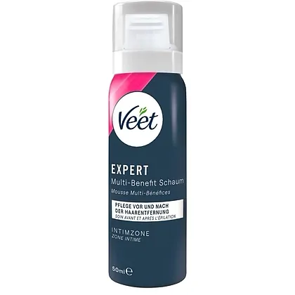 Veet EXPERT Set Epilare Intimă Cremă și Spumă