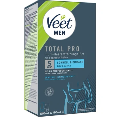 Veet Men TOTAL PRO Depilare Intimă Rapidă 5–10 Min