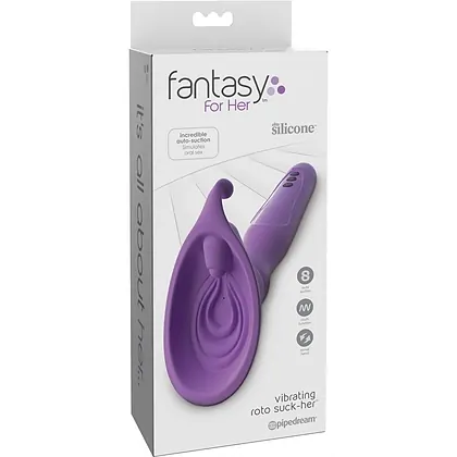 Vibrating Roto Cu Aspirație Mov