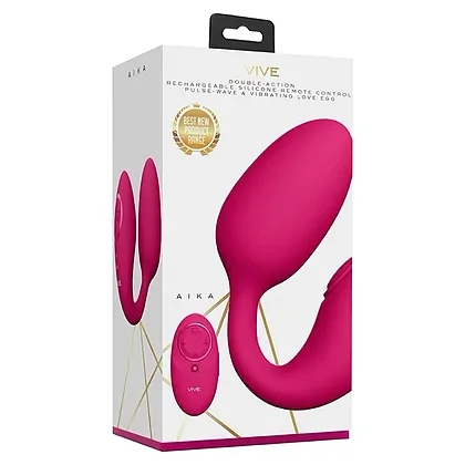Vibrator Aika Pulse Wave And Love Egg Roz