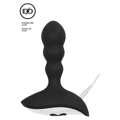 Vibrator Anal No. 78 Rechargeable Negru