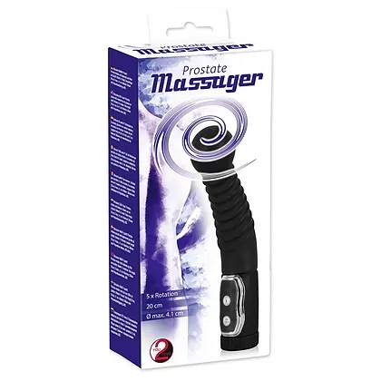 Vibrator Bărbați Pentru Prostată Twister Negru