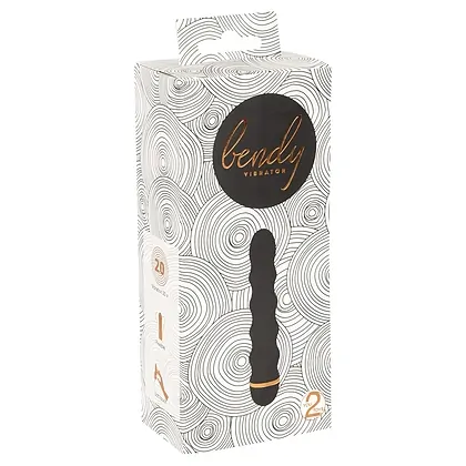 Vibrator Bendy Wavy Negru