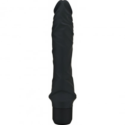 Vibrator Realist Classic Large pentru Plăcere Vaginală Negru