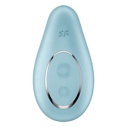 Vibrator Clitoridian Dipping Delight Albastru