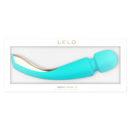 Vibrator clitoridian LELO Smart Wand 2 Medium Turcoaz