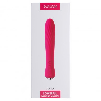 Vibrator Cu Încălzire Anya Plum Roz