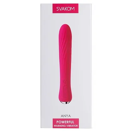 Vibrator Cu Încălzire Anya Plum Roz