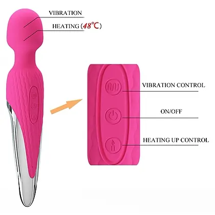 Vibrator Cu Încălzire Pretty Love Antony 48 grade Mov