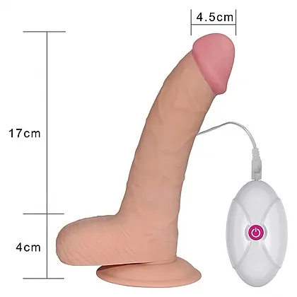 Vibrator Cu Ventuză The Ultra Soft Dude