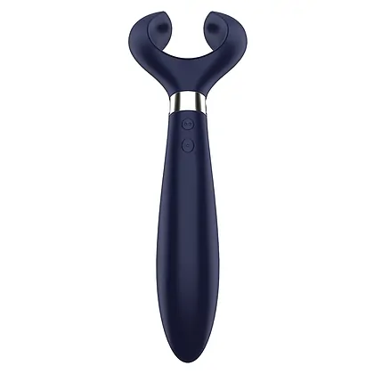 Vibrator Cuplu Partner Multifun 3 Albastru