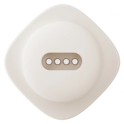 Vibrator DEYA Purtabil cu Telecomandă și Suctiune Alb