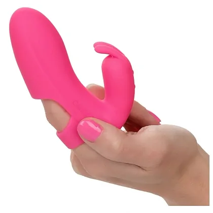 Vibrator din Silicon Pentru Plăcere cu Degetul Roz