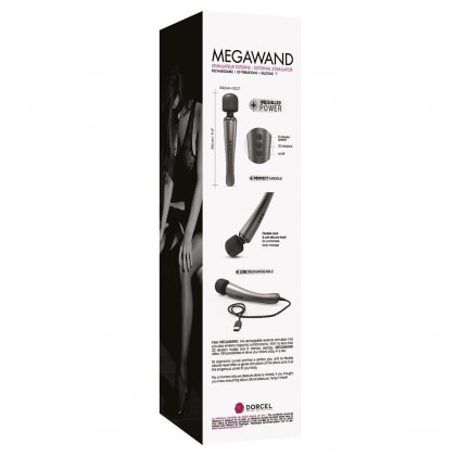 Vibrator Dorcel Megawand Argintiu
