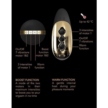 Vibrator Dorcel P-Finger Negru