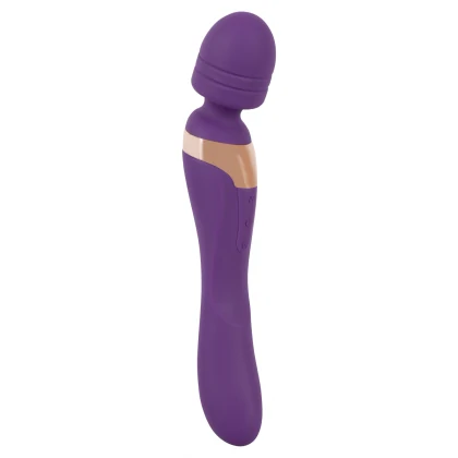 Vibrator Double Massager pentru Punctul G și Masaj Mov