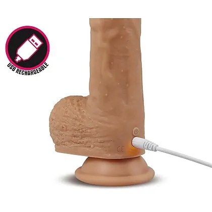 Vibrator Dual Layered Rotating Nature Penis
