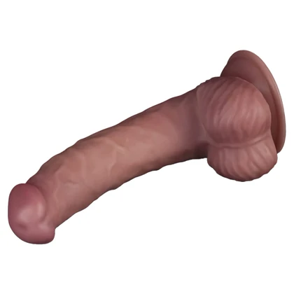 Vibrator Dublă Densitate LoveToy Power 23cm, 10 Moduri