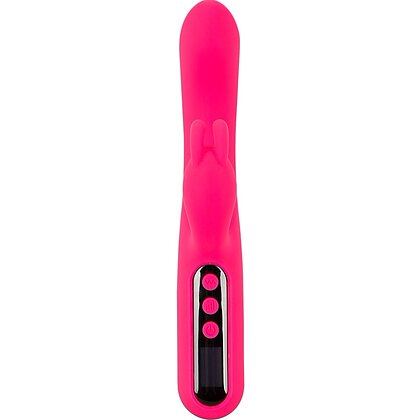 Vibrator Dublu Sunset Rabbit 10 Moduri Reîncărcabil Roz