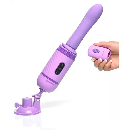 Vibrator Fantasy Love Cu Impingere Mov