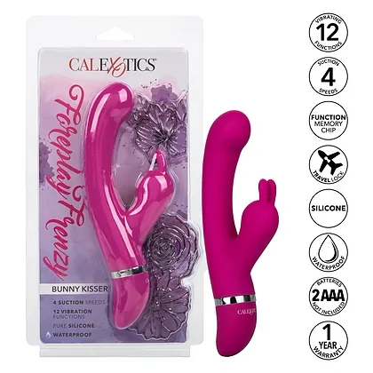 Vibrator Foreplay Frenzy Bunny Kisser Roz