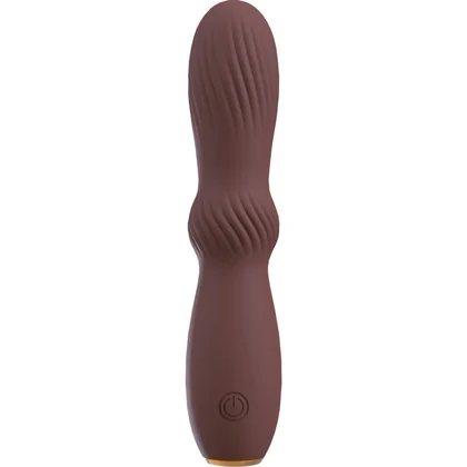 Vibrator Hazel 04 Compact Reîncărcabil Maro