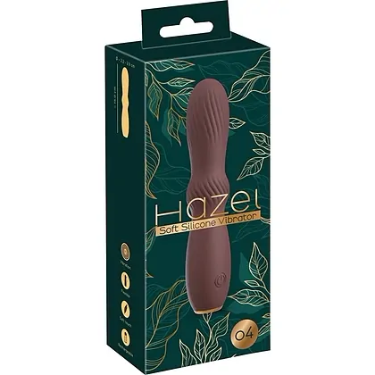 Vibrator Hazel 04 Compact Reîncărcabil Maro