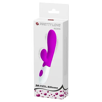 Vibrator Iepuraș 30 Funcții 21.5cm Mov