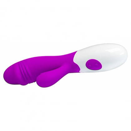Vibrator Iepuraș Frumos Acțiune Rapidă Punctul G și Clitoris