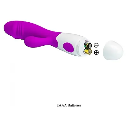 Vibrator Iepuraș Frumos Acțiune Rapidă Mov