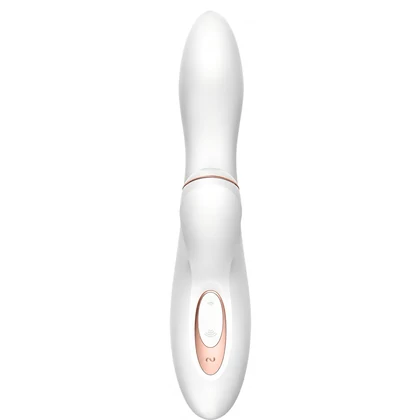 Vibrator Iepuraș Satisfyer Profesional Punctul G Alb