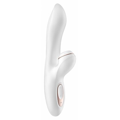 Vibrator Iepuraș Satisfyer Profesional Punctul G Alb
