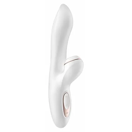 Vibrator Iepuraș Satisfyer Profesional Punctul G Alb