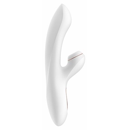 Vibrator Iepuraș Satisfyer Profesional Punctul G Alb