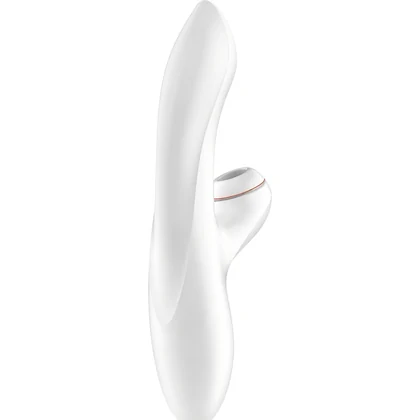 Vibrator Iepuraș Satisfyer Profesional Punctul G Alb